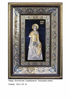 Икона Иоанна Великого Воина (40.5х29) (ИВ-02)